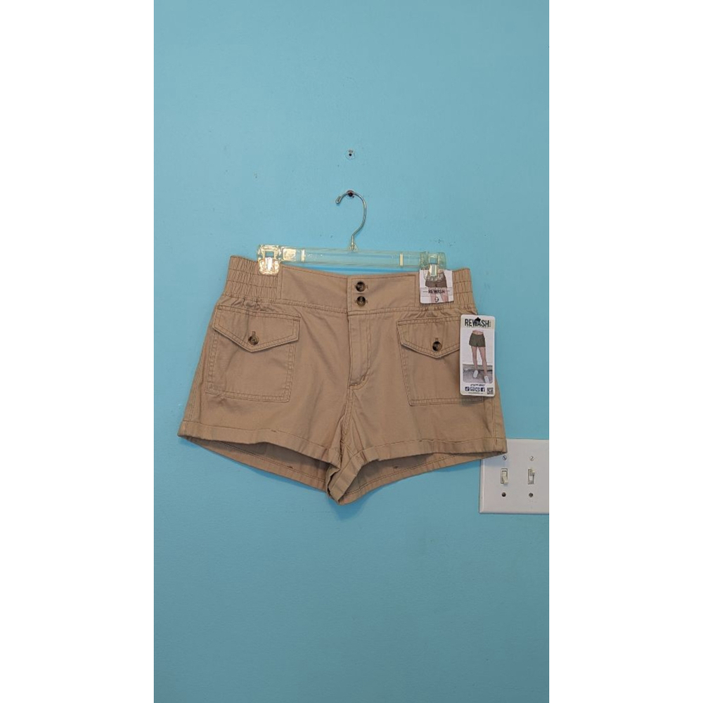 Women's Rewash Utility Shorts, Size 9, Khaki